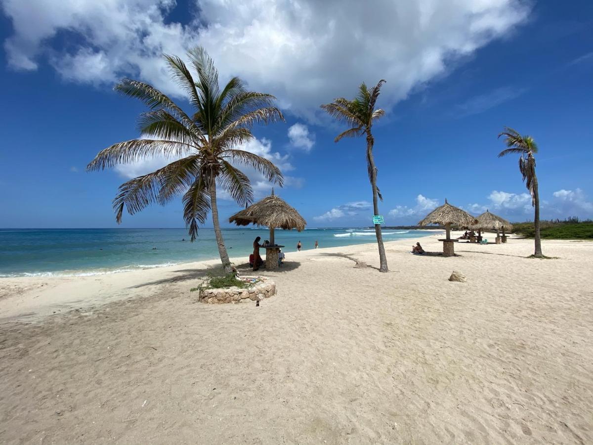 Luxury Ocean View Condo @ Aruba'S Palm Beach Luaran gambar